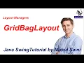 Java Swing Tutorial Layout Managers GridBagLayout