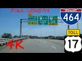 Interstate Toll Bridge northbound 4K