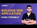 Building a Machine Learning Web Application using Streamlit Streamlit Tutorial Intellipaat