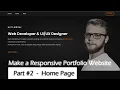 Part - Make a Responsive Portfolio Website using HTML CSS and JavaScript