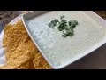 JALAPENO RANCH DIP - copycat from Chuy s Mexican Restaurant