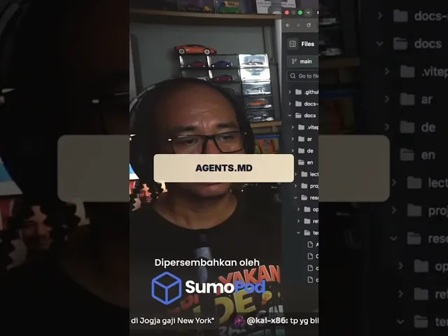 Cuplikan video: Apa saja yang perlu ada di AGENTS.md?