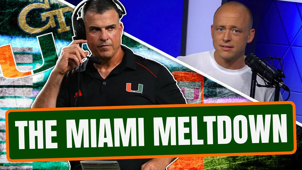 Josh Pate On Miami's Meltdown vs Georgia Tech (Late Kick Cut)