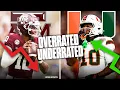 Most OVERRATED UNDERRATED teams after AP Top 25 Preseason Poll release