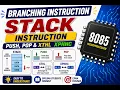 Stack Instructions in 8085 PUSH POP XTHL XCHG Easy Explanation Diploma Students