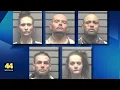 Five arrested in Madisonville after meth and syringes found in home with 1-year-old police say