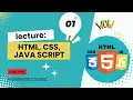 HTML Tutorial for Beginners HTML Lecture 1
