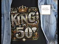 50th Birt ay Gift for Him with The King is 50 Cotton Tee 50th birt ay tee 50th birt ay tshirt