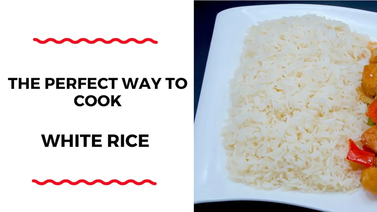 THE PERFECT WAY TO COOK WHITE RICE - RICE SERIES - ZEELICIOUS FOODS