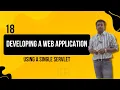 18 - Developing a Web Application using a single Servlet