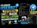 Basic Installation Termux MT Manager Build Your Own Telegram UserBot on Android Part 1