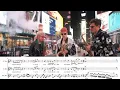 Download Lagu Transcription - 2Saxy \u0026 Augie Bello: Times Square Sax Collab