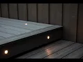 How to install deck lights in your Ekodeck composite decking using Holman deck lights
