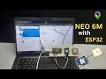 How to use NEO-6M GPS module with ESP32 Live gps tarcker