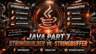 Java StringBuilder StringBuffer in Tamil Part 7 CompleteGuide