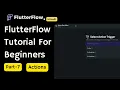 FlutterFlow Tutorial For Beginners Basic To Advance App Development Without Code Actions Part - 1