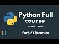 Python Tutorial for Beginners - Recursion in Python