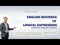 Decoding indicative phrases for logical translation Math Logic Rimetric Walkthrough