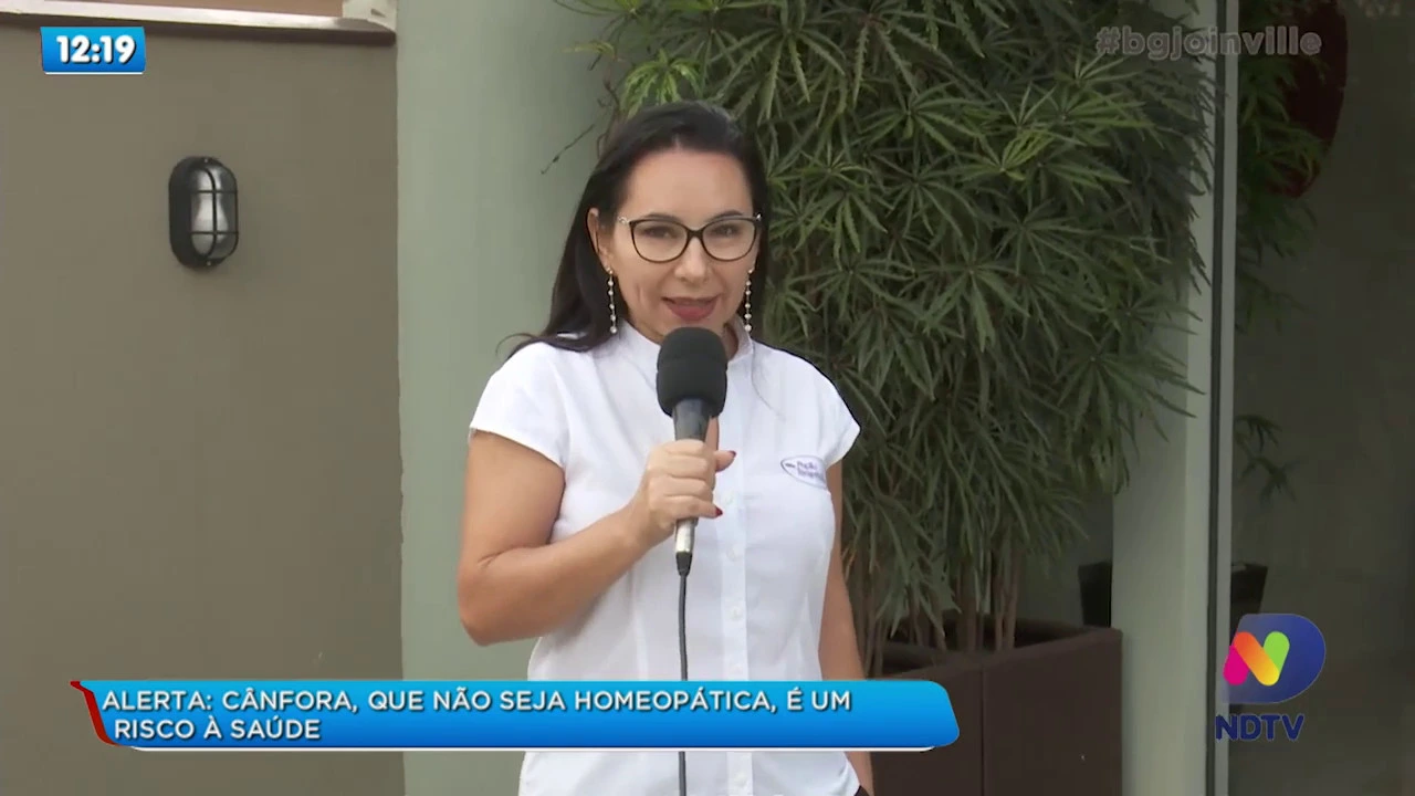 Alerta: Cânfora, que não seja homeopática, é um risco à saúde