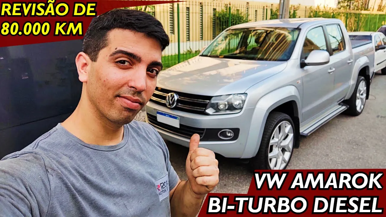 VW Amarok Biturbo - Revisão de 80.000 KM
