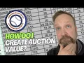 Creating Auction Player Values