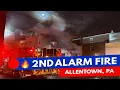 ALLENTOWN 2ND ALARM RESTAURANT FIRE HAPPY GARDEN CHINESE RESTAURANT