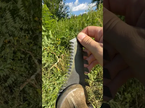 Ultimate Mulching Blade For TRIMMER 💥#trimmer #trimmerhead #blade #diy #mulching #mulcher #ds