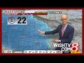 Several inches of snow possible Dec 13 2025 in Indiana record cold potential Dec 14