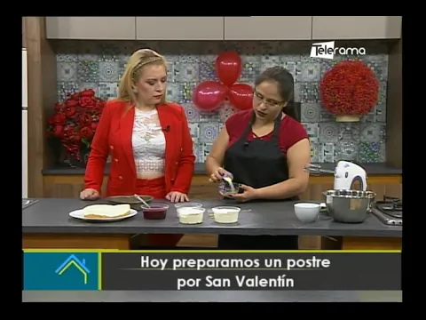 Hoy preparamos un postre por San Valentín