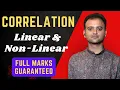 Linear and Non-Linear Correlation in Statistics Statistics Explained with Examples Class 11 12