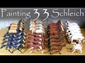 I Repainted 33 of the 2025 Schleich Horses Project 33