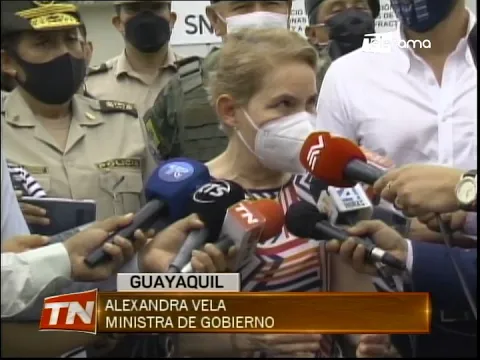 Se registró una alerta de amotinamiento durante el recorrido de las autoridades