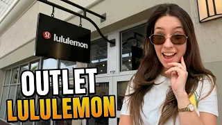 LULULEMON AT THE ORLANDO OUTLET BETTER THAN ALO