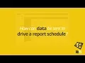 Use Data to Drive a Power BI Report Schedule