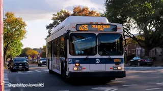 MTA Bus Company 2012 New Flyer C40LF CNG 338 on the Q25 Bus to College Point