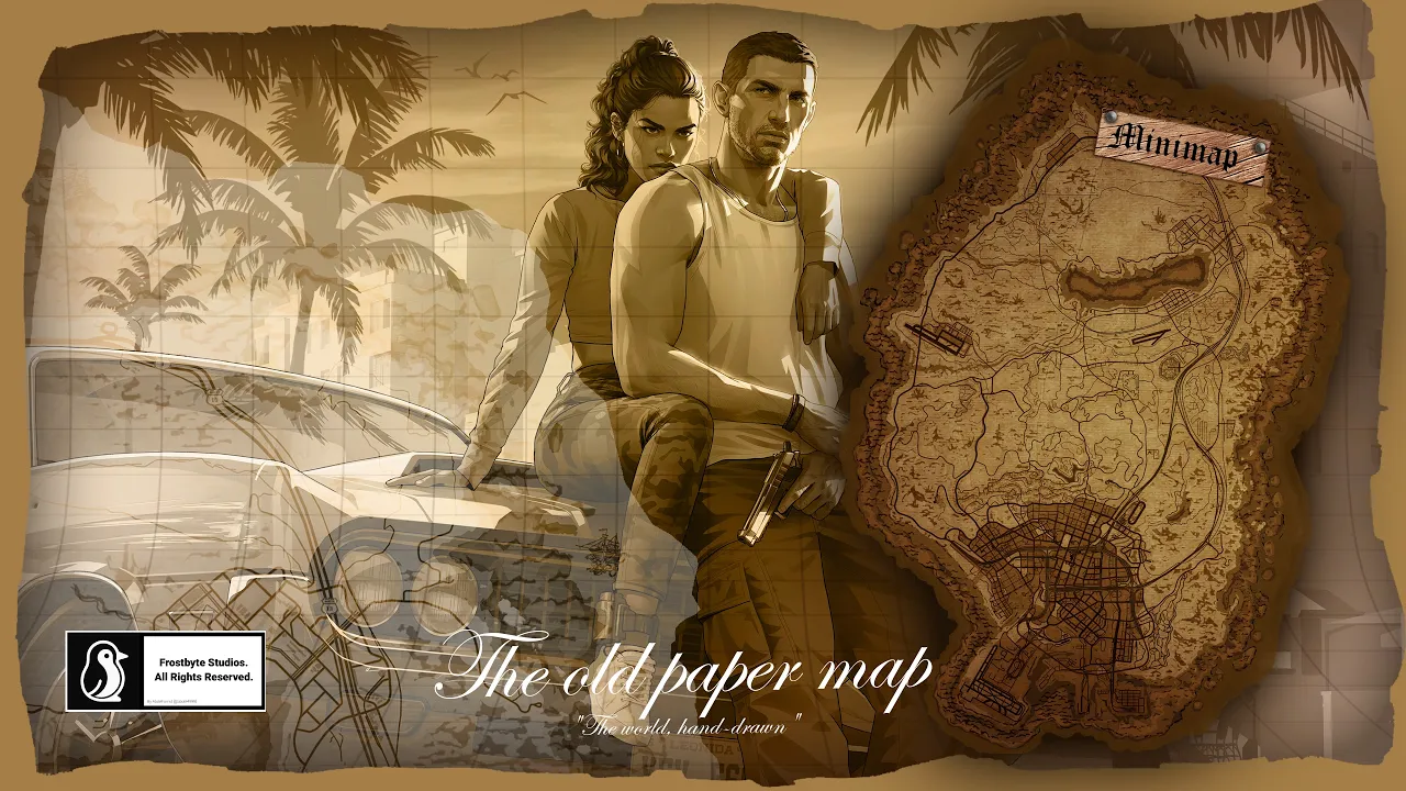 FST Old Paper Minimap