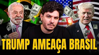 TRUMP AMEAÇA O BRASIL: ENTENDA O QUE ACONTECEU