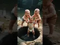 Download Lagu Crying Baby Gets the Cutest Help 😭 | Funny Ai Animated Shorts #cute #cutebabies