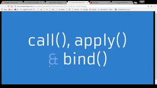Apply Call and Bind Methods Advanced JavaScript