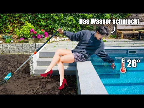 Video Thumbnail: Massive Fortschritte am POOL (oder extreme Rückschritte?) - feat. Melina