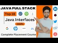 Java Interfaces Tutorial Java Full Stack Development Course Java OOPs lecture 18