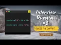 javascript interview questions Hush Mode TECHIE