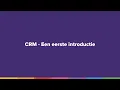 Lagu CRM | Een eerste introductie