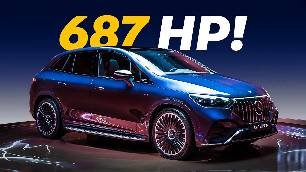 NEW Mercedes-AMG EQE SUV: First Look! 4K