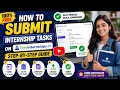 How to Submit Internship Tasks on FreeInternships in Step-by-Step Guide