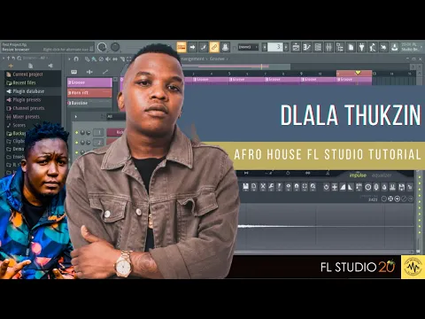 Download MP3 Afro Tech House  - Dlala Thukzin Inspired Tutorial - FL Studio Tutorial 2021 #RoadTo10kSubscribers