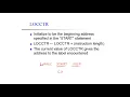 data structure and algorithm of an assembler