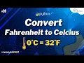 Python Program to Take the Temperature in Fahrenheit and Convert it to Celsius - Hindi