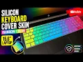 Silicon Keyboard Cover Skin 15 6 Laptop Rainbow Color