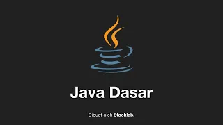 Belajar Java Dasar Tutorial Lengkap